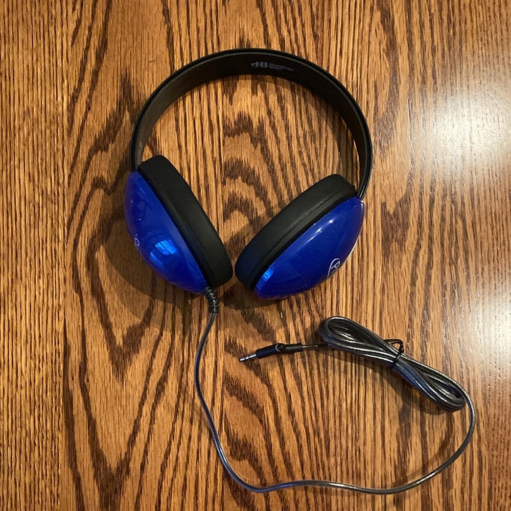 Kid size Blue Headphones